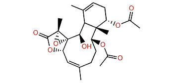 9-Deacetylbriareolide H